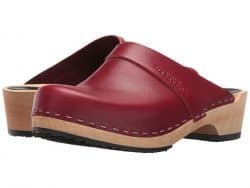 wooden sole clogs